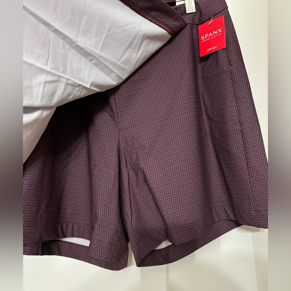 SPANX Plum Textured Skort - Picture 4 of 8